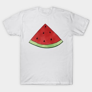 Watermelon Slice Watercolor T-Shirt